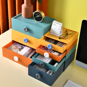Home Storage Organization Desk Office Organizer Set Toy Storage Plastic Drawer Drawers Container