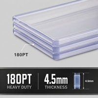 Protège-cartes rigides en PVC 3x4 ultra épais 180PT pour collection premium – Vente en gros