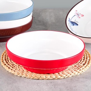 Bol en mélamine A5, imitation porcelaine, pour hôtel, grand bol en plastique pour soupes, idéal pour les poissons marinés et les plats bouillis - Product Image 1