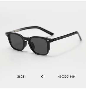 QSKYTR28031 Vente Flash Lunettes de Soleil de Haute Qualité Verres Polarisés TAC Rondes TR90+CP Ovales Polarisées Confortables - Product Image 2