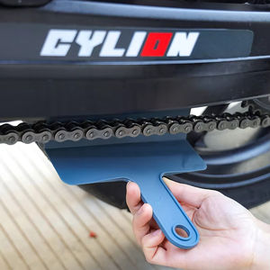 Boîte à outils anti-éclaboussures et de rangement pour huile de chaîne de moto, en PVC, couleur bleue, marque CYLION - Product Image 2