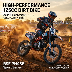 Motocicleta Todoterreno de Gasolina de 125cc y 4 Tiempos, BSE 100km/h, Mini Motocicleta de <span class=keywords><strong>Enduro</strong></span> para Adultos y Niños - Product Image 2