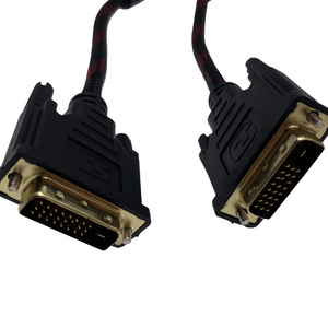 สายเคเบิล DVI 24+1 ชายต่อชาย สายเชื่อมต่อวิดีโอความละเอียดสูงสำหรับจอคอมพิวเตอร์ - Product Image 1