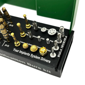 Premium Kwaliteit Custom Logo Tandheelkundige osseodensificatie Burs Kit Tandheelkundige Chirurgie Boorkit Implantaten Tandheelkunde - Product Image 4
