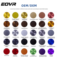 Rines EVOR Forjados Monobloque de Aleación Personalizada 5x130 5x114.3 5x112 5x120 Cóncavos de 19 20 21 22 Pulgadas para Autos de Lujo Audi BMW
