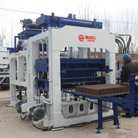 Machine à fabriquer des blocs de béton entièrement automatique QT10-15, 2400 blocs creux par heure, machine à briques automatique