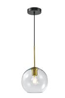 Lampe industrielle moderne à tête unique pour restaurant, luminaire de plafond, lustre, lampe d'escalier, lampe de bar à café, lampe suspendue en verre