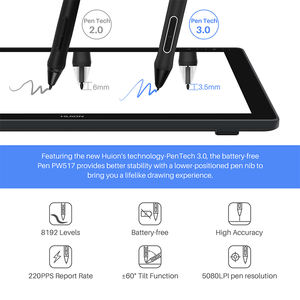 Monitor de Dibujo LCD Ultrafino <span class=keywords><strong>Kamvas</strong></span> <span class=keywords><strong>24</strong></span> Plus de <span class=keywords><strong>24</strong></span> Pulgadas, Tableta Gráfica Digital con Lápiz Óptico - Product Image 3