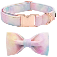 Collar de Perro Personalizado con Diseño Floral, de Nailon, Duradero y Elegante para Perros Pequeños/Medianos, Cómodo para Uso Diario