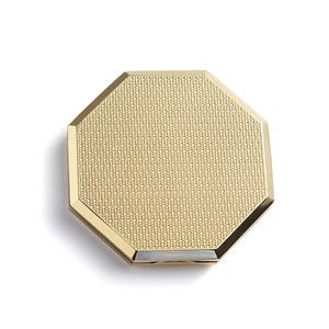 Fashion Design Epoxy CMYK Sublimation Sticker Custom Logo Unique Octagon Pocket <b>Mirror</b> - Product Image 6