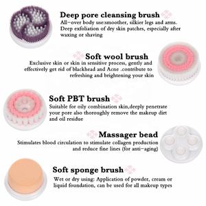 Elektrischer Ersatzkopf Gesichtsreinigungsbürste Gesichtsreiniger & Massagegerät AE-8289B - Product Image 6