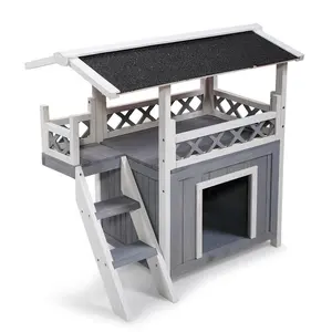 Caseta grande <span class=keywords><strong>de</strong></span> <span class=keywords><strong>madera</strong></span> <span class=keywords><strong>para</strong></span> <span class=keywords><strong>perros</strong></span>, jaula <span class=keywords><strong>de</strong></span> lujo <span class=keywords><strong>para</strong></span> mascotas, <span class=keywords><strong>para</strong></span> exteriores, gran oferta - Product Image 1