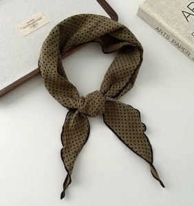 Bavaglino Quadrato Personalizzato a Pois in Poliestere per <span class=keywords><strong>Neonati</strong></span> e Bambini - Product Image 4