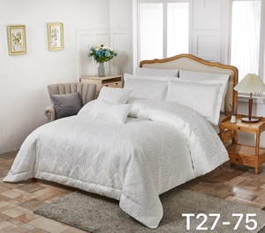 OEKO BSCI ISO Certified 8pcs Woven Jacquard Embroidered Polyester Eco-Friendly <strong>Comforter</strong> <strong>Set</strong> 100% Polyester 100 <strong>Sets</strong> Wholesale - Product Image 4