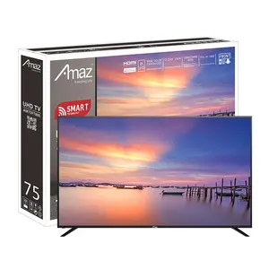 Amaz Fabrik Ultra Schleim Bildschirm QLED 55 ''oled Fernseher Smart Android Qled TV 55 Zoll 4k UHD TV TV