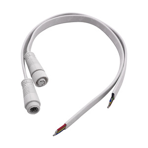 M8 5 พินขั้วต่อกันน้ำสายรัดสายเคเบิลแบบแบนสำหรับอุตสาหกรรม PLC ตู้ฉนวน PVC ตัวนำทองแดงบริสุทธิ์ IP65 - Product Image 4