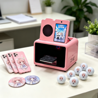 Imprimante à plat UV jet d'encre Reeleyin nouvelle génération, contrôle tactile, vitesse multifonction, pour coques de téléphone, cuir, cartes – Meilleures ventes