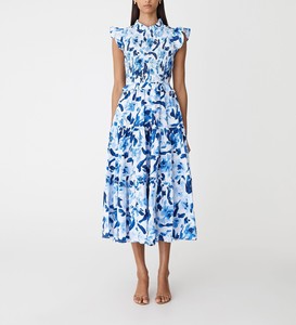 Robe longue 100 % coton avec dentelle, tissu respirant, motifs floraux ou unis pour les saisons printemps/été/automne - Service OEM disponible - Product Image 4