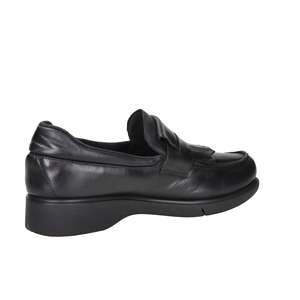 Mocassini da Donna Frau 53L8 in Pelle Nera, Scarpe Casual Slip-On - Product Image 5