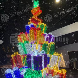 Boîte à lumière 3D pour extérieur et intérieur, IP65 étanche, pour les visites nocturnes dans les zones panoramiques et la décoration des points photo - Product Image 4