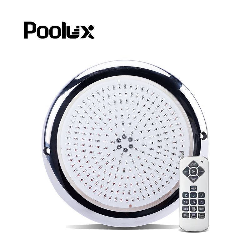 IP68 RGB LED Pool Light 316SS Underwater Wall Light with Remote Control for Landscape Swimming Pool