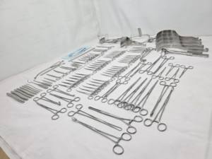 Juego de Instrumentos Quirúrgicos para Laparotomía, Acero Inoxidable, Manual, Certificado CE, Kit de Cirugía General para Operaciones Abdominales - Product Image 3