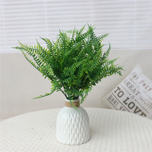 Herbe persane artificielle, <span class=keywords><strong>plante</strong></span> artificielle, feuille verte, arbuste, <span class=keywords><strong>plante</strong></span> en plastique, intérieur, extérieur, maison, jardin, 40 cm, Greatflower - Product Image 5