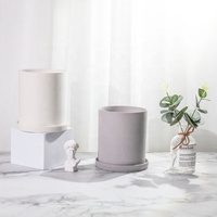 Pot & Planter Bunga Porselen Dekoratif Kecil yang Ramah Lingkungan & Lucu dengan Finishing Matte untuk Taman Dalam Ruangan di Rumah