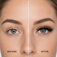 Kit de faux cils tout-en-un, 5 paires de cils magnétiques réutilisables avec applicateur, pince à épiler et eye-liner liquide imperméable