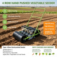 Semoir manuel 4 rangs pour légumes, carottes, oignons et maïs – Fournisseur d'usine