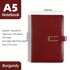 Nouveau carnet en cuir PU rigide 2026 A5 <span class=keywords><strong>A4</strong></span> B5 – Vente en gros, personnalisable avec logo, à prix abordable - Product Image 6