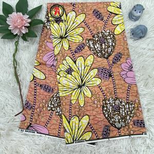 قماش شمع مطبوع بريق مزدوج نيجيريا الأكثر مبيعًا نسيج شمع بوليستر عالي الجودة مخصص لامع للغاية - Product Image 3