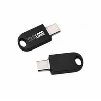 Clé USB Type-C en métal personnalisée avec logo, vente en gros, 4 Go, 8 Go, 16 Go, 32 Go, 64 Go, 128 Go, pour cadeau personnalisé