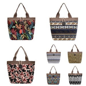 Nouveau Sac Fourre-tout en Toile pour Femme, Style Ethnique, Grande Capacité, avec Fermeture Éclair Unique, Idéal pour Étudiantes et Cours de Tutorat, Sac à Main et Sac à Bandoulière - Product Image 2