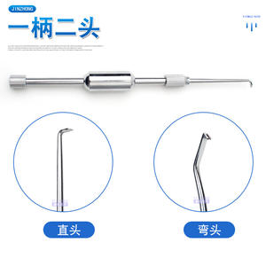 เครื่องมือถอดครอบฟันเซี่ยงไฮ้ จินจง แบบสองหัว ใช้มือหมุน ได้รับการรับรองมาตรฐาน Class I CE - Product Image 2