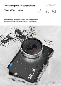 <span class=keywords><strong>Cámara</strong></span> de acción Sj10x, videocámara subacuática <span class=keywords><strong>4k</strong></span> HD, <span class=keywords><strong>cámara</strong></span> de grabación aérea para vlogging, snorkel y esquí. - Product Image 4