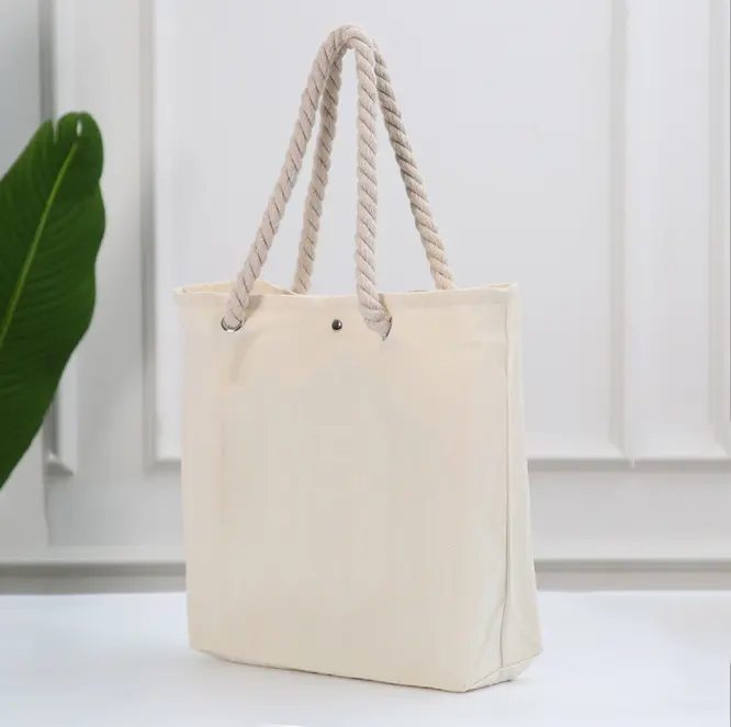 New Bolso De Lona Thân Thiện Với Môi Thăng Hoa In Ấn Thời Trang Bền Tote Túi Bãi Biển Vải Túi Xách Sang Trọng Túi Xách Cho Phụ Nữ