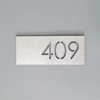 Panneaux Braille ADA Personnalisés, Panneaux de Signalisation, Plaques de Porte, Plaques de Numéros de Bureau, Plaques de Numéros de Chambre d'Hôtel, Plaques de Numéros pour Magasins, Bars et Maisons