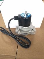 Vannes Solénoïdes Air-Eau 220V 2 Voies 1/2 Pouce 1 Pouce 2 Pouces Normalement Fermées/Ouvertes 12V 110V 24V Vanne de Contrôle
