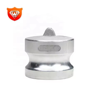 Raccord rapide hydraulique en aluminium de type B avec joint en caoutchouc