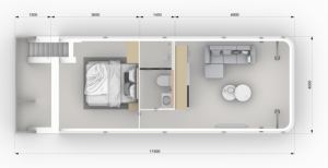 Casa Flotante de Lujo de Aluminio con Motor Fuera de Borda Yate para Deportes Acuáticos y Pesca en Río - Product Image 3