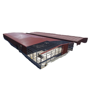 <span class=keywords><strong>Abri</strong></span> préfabriqué en acier léger et bon marché, soudé, pour moutons, chèvres, conception de hangar d'élevage pour l'élevage du bétail - Product Image 6