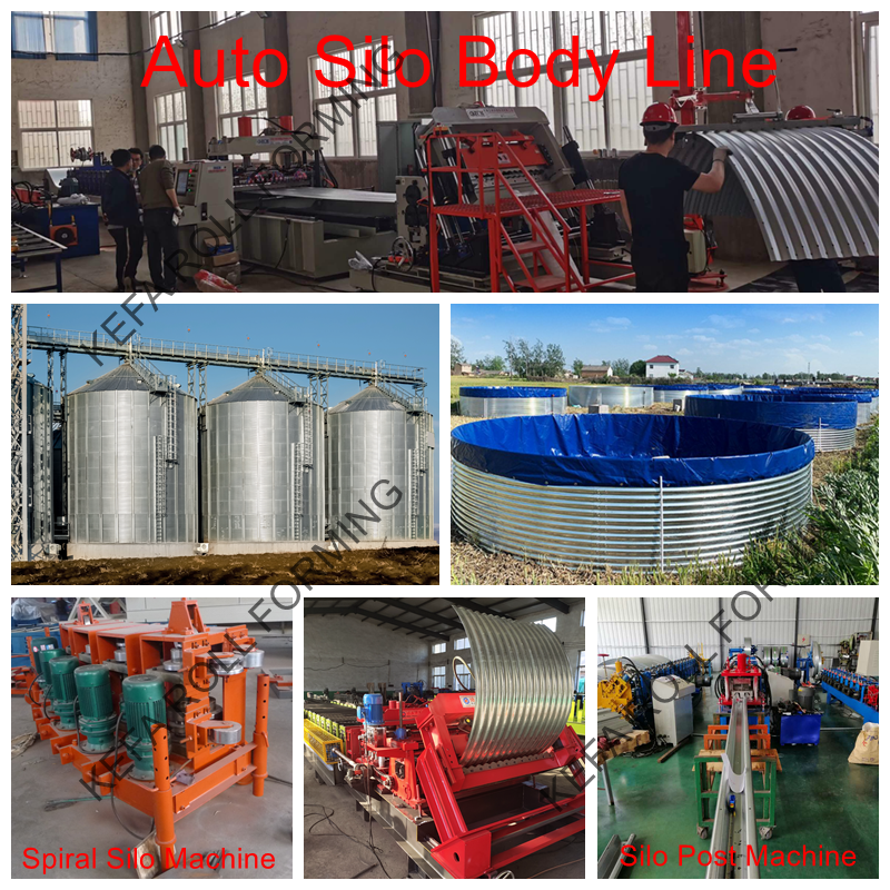 water tank machine/grain bin silo machine/silo sidewall forming lines