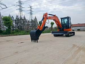 Mini pelle sur chenilles 5.5 tonnes d'origine japonaise utilisée pour Kubota U55 U55-4 Kubota d'occasion bon marché - Product Image 5