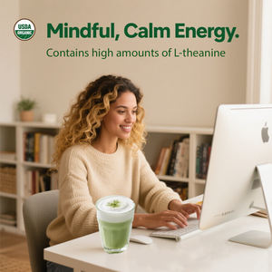 Té Matcha Orgánico en Polvo de Alta Calidad, Grado Ceremonial, Sabor Vainilla, en Paquete Personalizado - Product Image 5