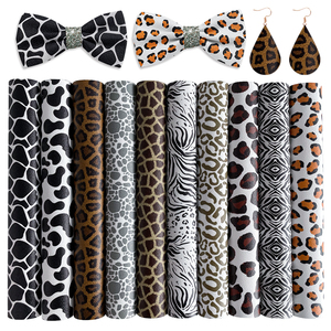 Stampa <span class=keywords><strong>pelle</strong></span> animale con stampa <span class=keywords><strong>di</strong></span> <span class=keywords><strong>pelle</strong></span> sintetica in finta <span class=keywords><strong>pelle</strong></span> <span class=keywords><strong>di</strong></span> <span class=keywords><strong>leopardo</strong></span>/tigre tessuto sintetico in vinile artificiale per decorare - Product Image 1