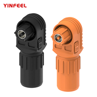 Connecteur de stockage d'énergie 250A/300A/350A DC traversant mur et panneau, borne de connexion rapide IP67 pour armoires de batteries à énergie nouvelle
