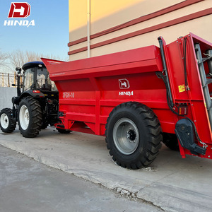 Épandeur de fumier solide à double essieu 6m³ – Machine robuste pour l'épandage de fumier de bétail et de compost – Matériel agricole pour ferme laitière - Product Image 6