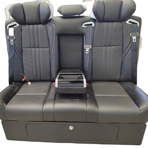 Siège arrière rabattable trois places de luxe VIP avec accoudoir, commande centrale et massage - Product Image 5