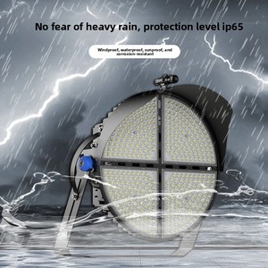 <strong>LED</strong> Tower Crane Light Outdoor Stadium High-Power IP66 Waterproof Flood Light for Chip Die-cast Aluminum CRI 75 Engineering - Product Image 3